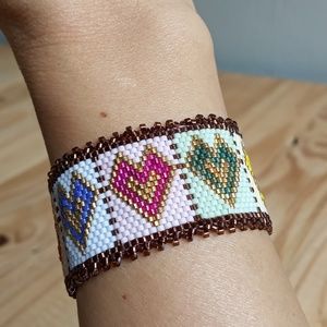 New Handmade "Miyuki" Bracelet New without tag